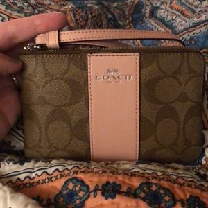 Authentic Coach Wristlet